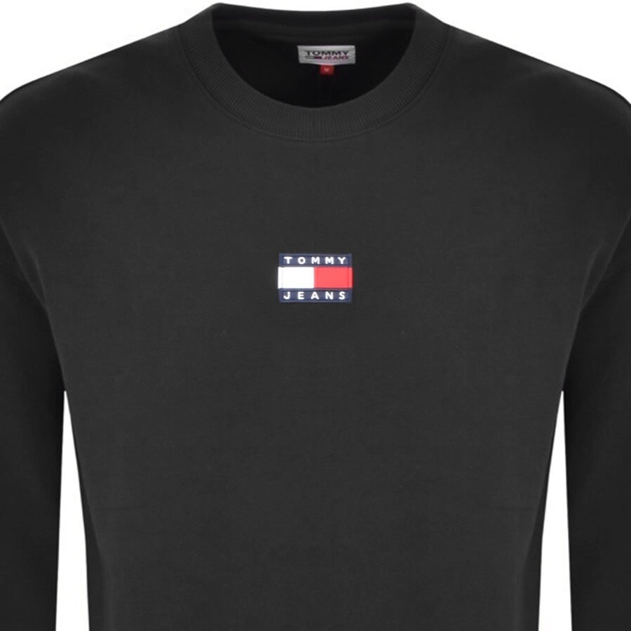 Alternative Image for ProductTommy Jeans Logo Badge Sweatshirt Black2