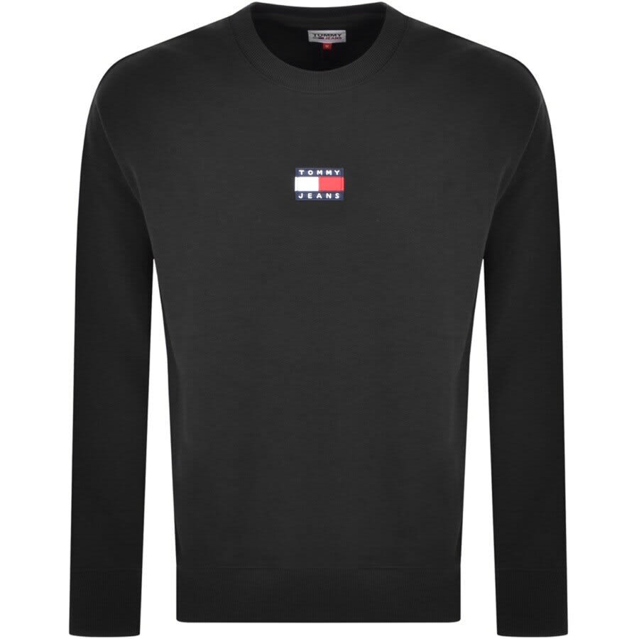 Alternative Image for ProductTommy Jeans Logo Badge Sweatshirt Black1