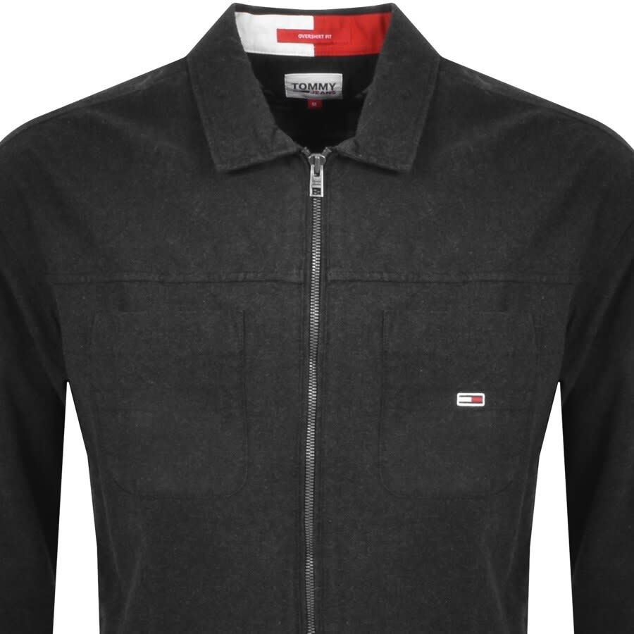 Alternative Image for ProductTommy Jeans Soft Solid Overshirt Grey2