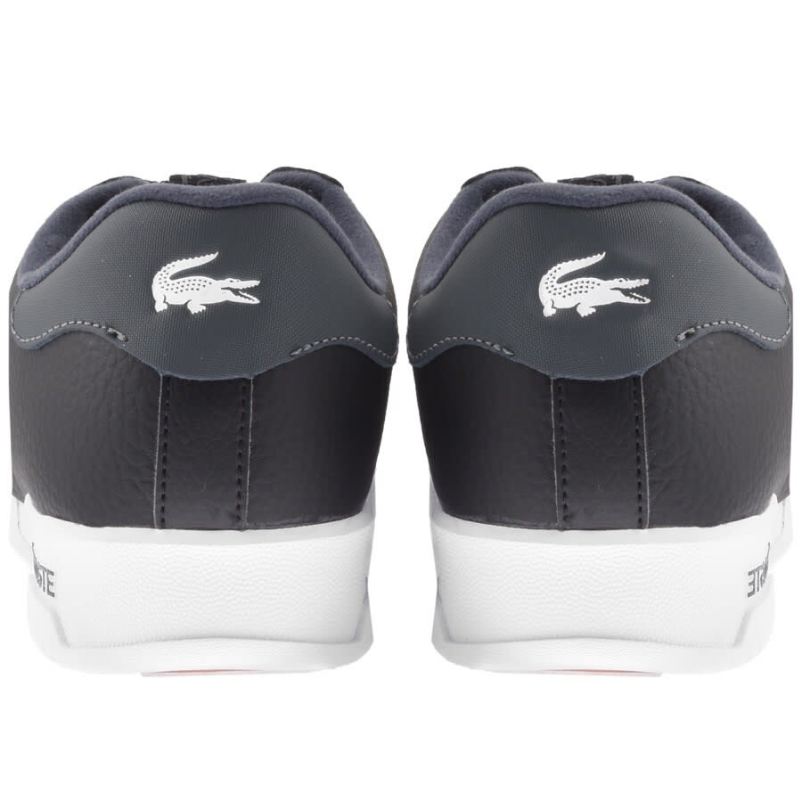 Alternative Image for ProductLacoste Twin Serve Trainers Black2