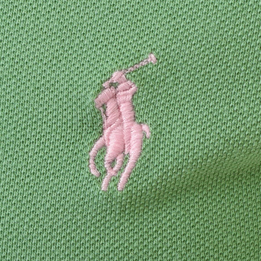 Alternative Image for ProductRalph Lauren Slim Fit Polo T Shirt Green3