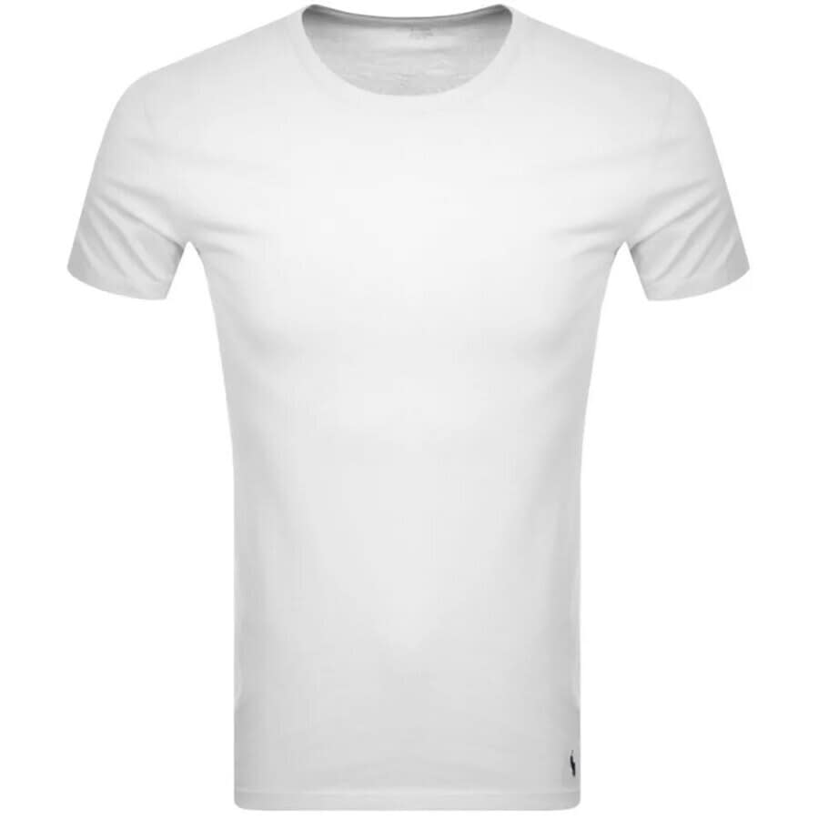 Alternative Image for ProductRalph Lauren 2 Pack Crew Neck T Shirts White2