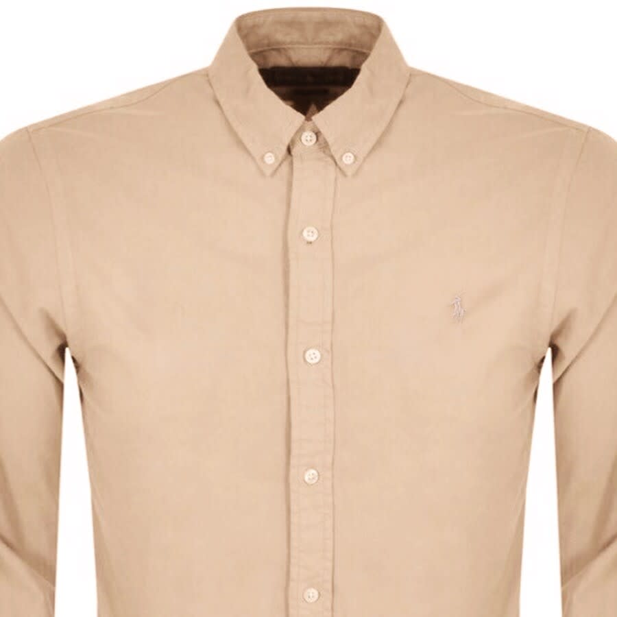Alternative Image for ProductRalph Lauren Featherweight Shirt Beige2