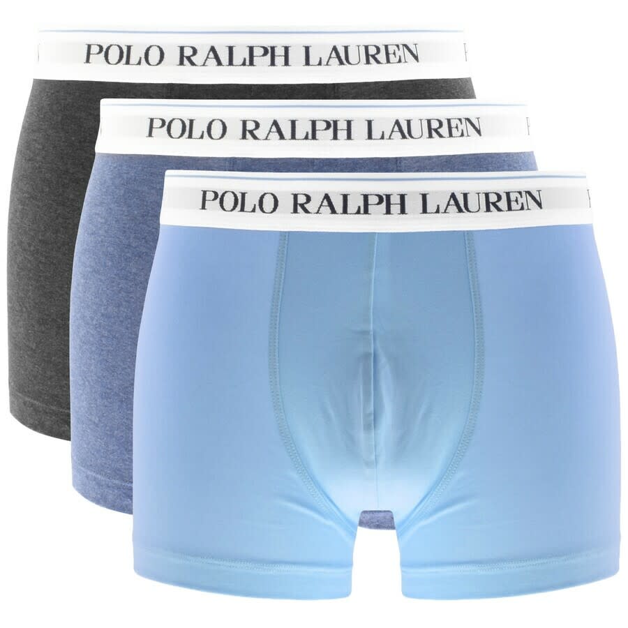 Alternative Image for ProductRalph Lauren Underwear 3 Pack Boxer Trunks Blue1