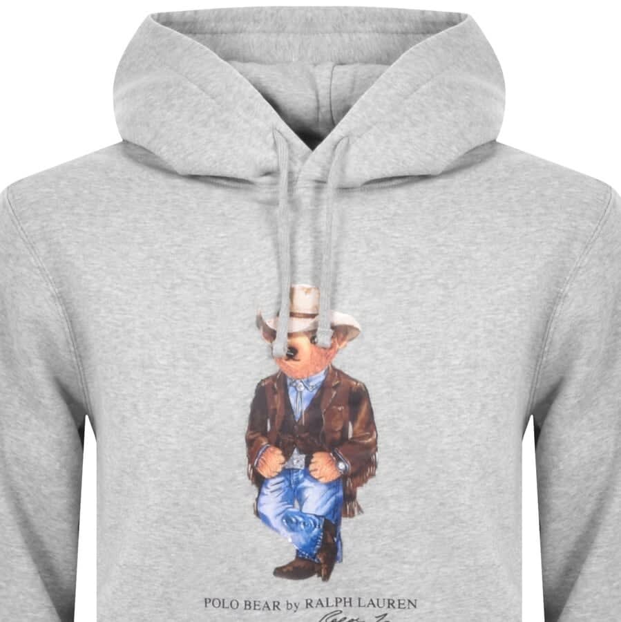 Alternative Image for ProductRalph Lauren Loungewear Logo Hoodie Grey2