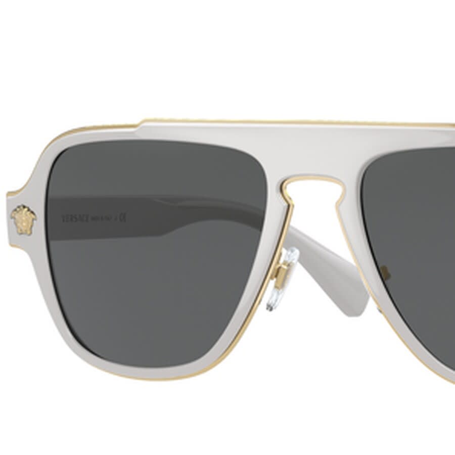 Alternative Image for ProductVersace Medusa Charm Sunglasses White3