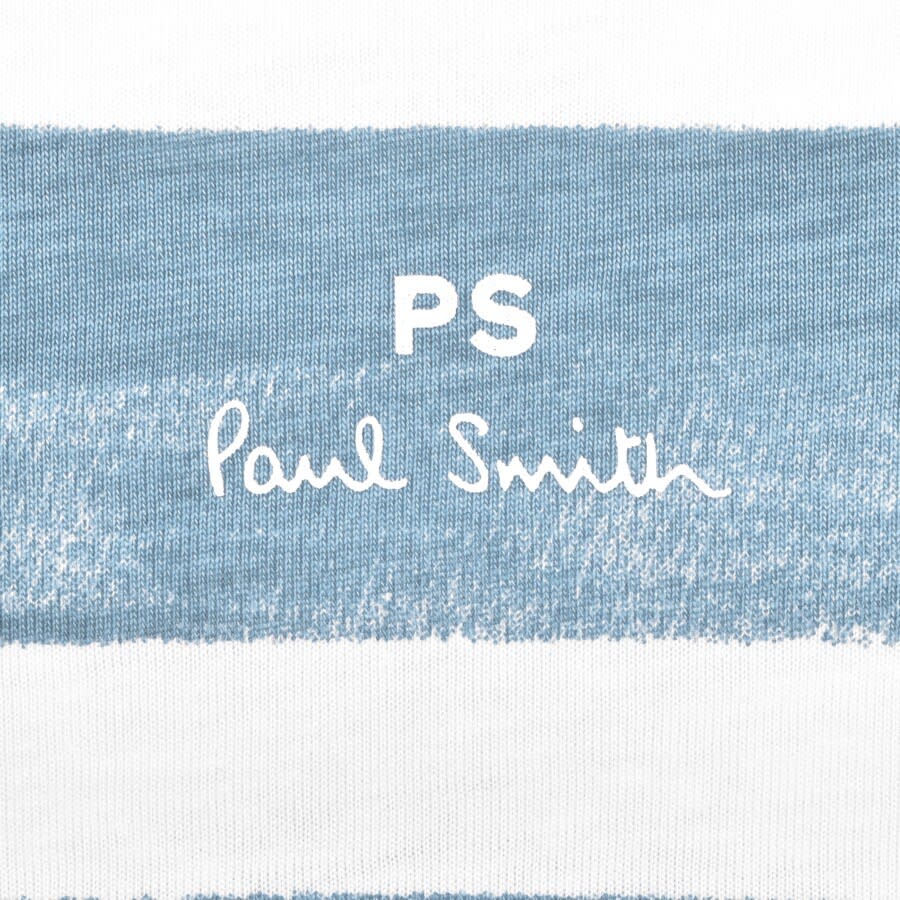 Alternative Image for ProductPS By Paul Smith Stacked Short Sleeve T Shirt Blue3