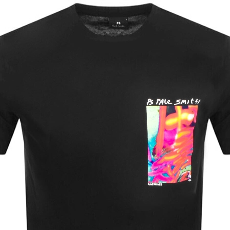 Alternative Image for ProductPS By Paul Smith Ravewave T Shirt Black2