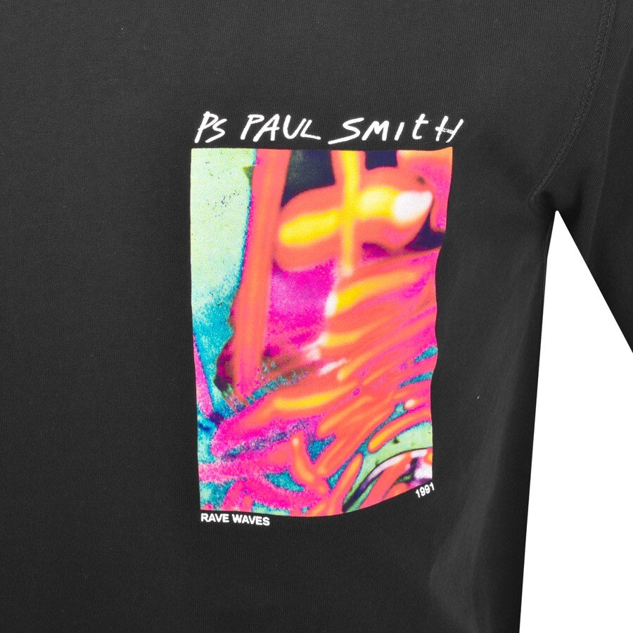 Alternative Image for ProductPS By Paul Smith Ravewave T Shirt Black3
