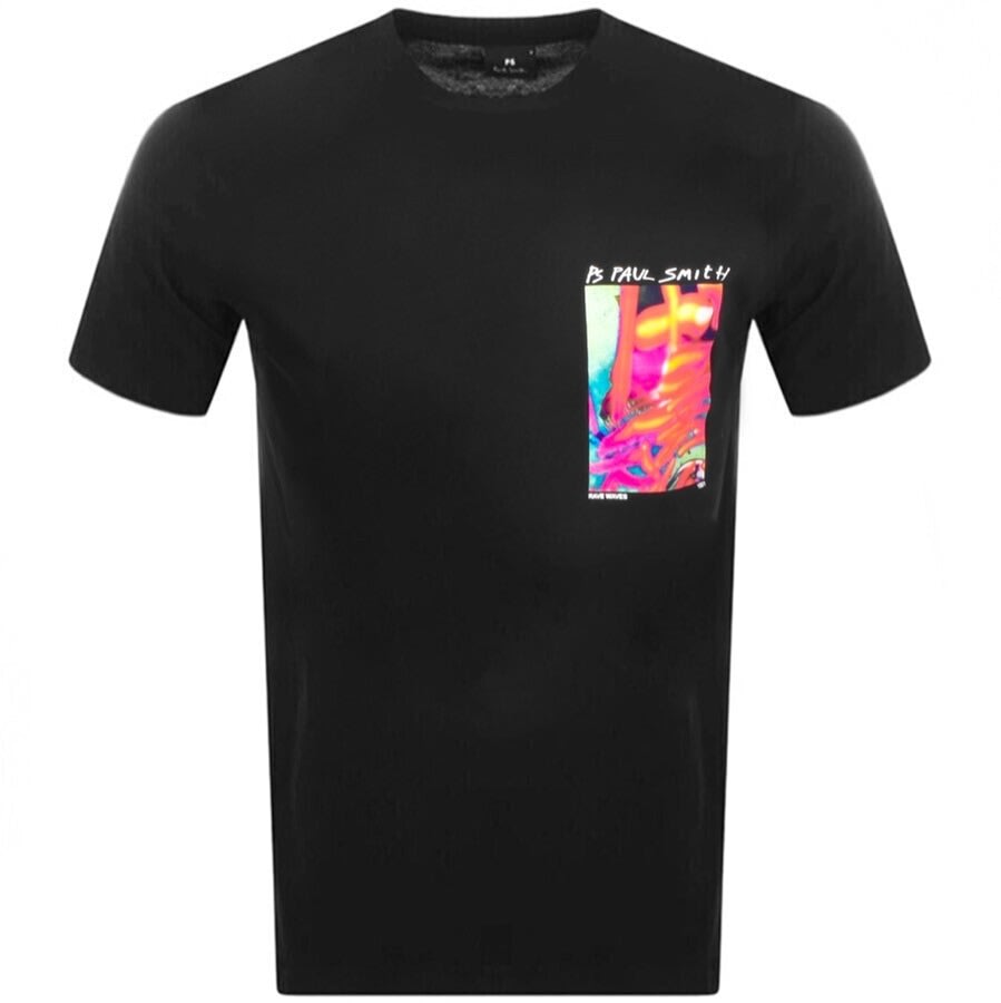 Alternative Image for ProductPS By Paul Smith Ravewave T Shirt Black1