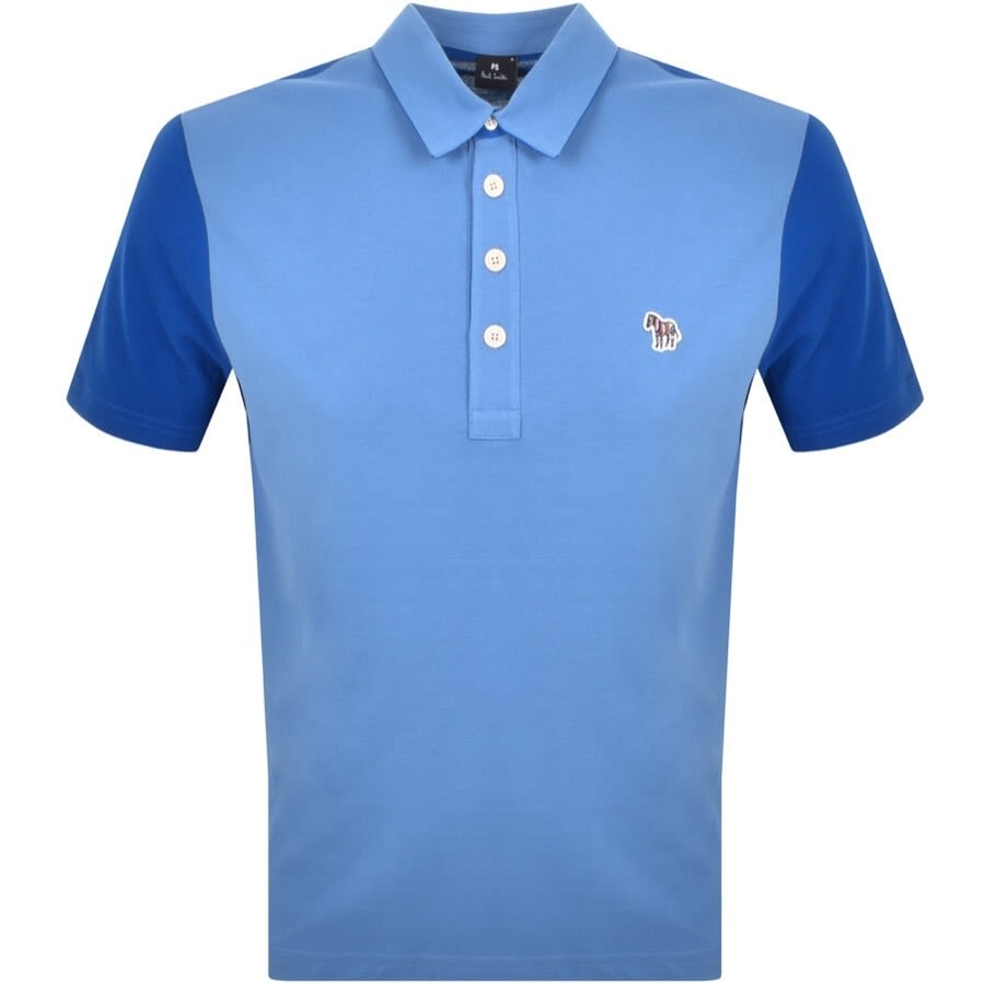 Alternative Image for ProductPS By Paul Smith Mix Up Polo T Shirt Blue1