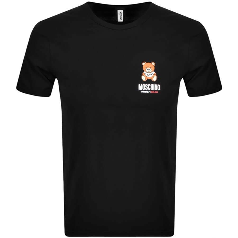 Alternative Image for ProductMoschino Lounge Bear Logo T Shirt Black1