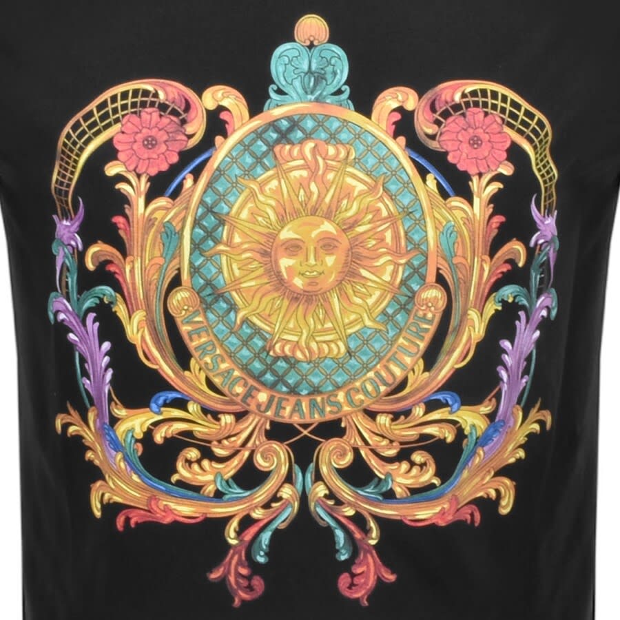 Alternative Image for ProductVersace Jeans Couture Logo T Shirt Black3