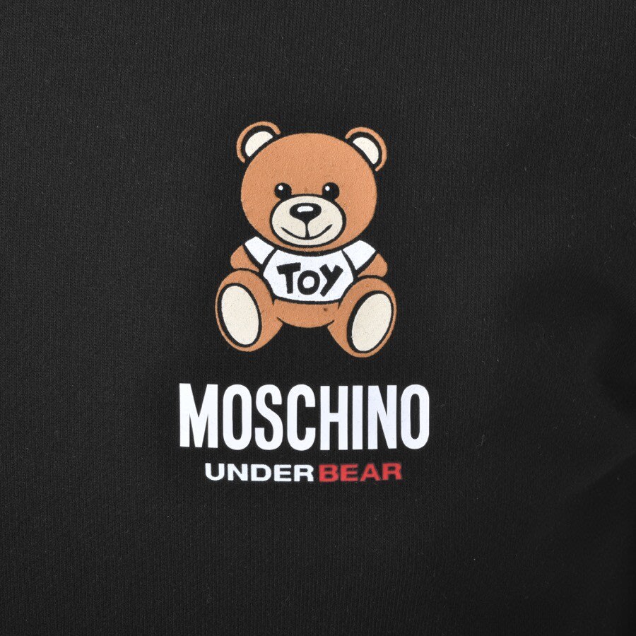 Alternative Image for ProductMoschino Lounge Logo Sweatshirt Black3