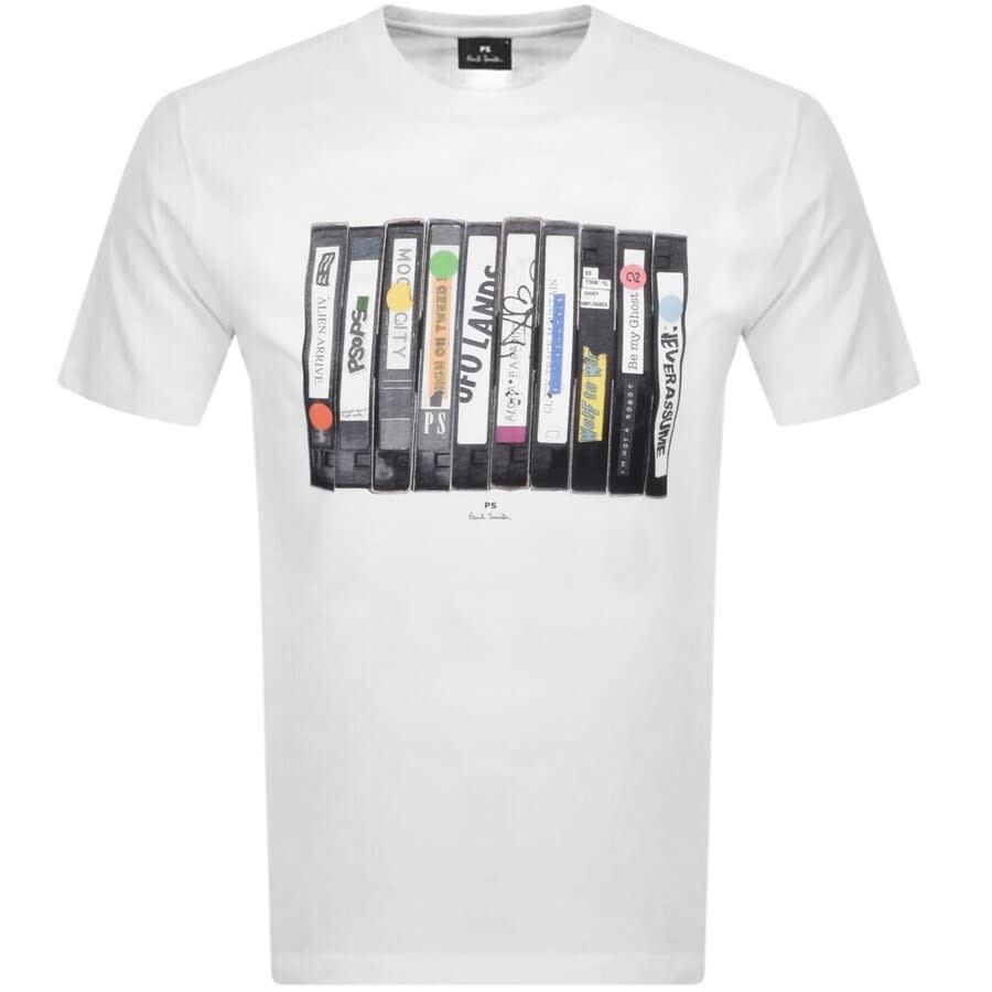 Alternative Image for ProductPS By Paul Smith Videos T Shirt White1