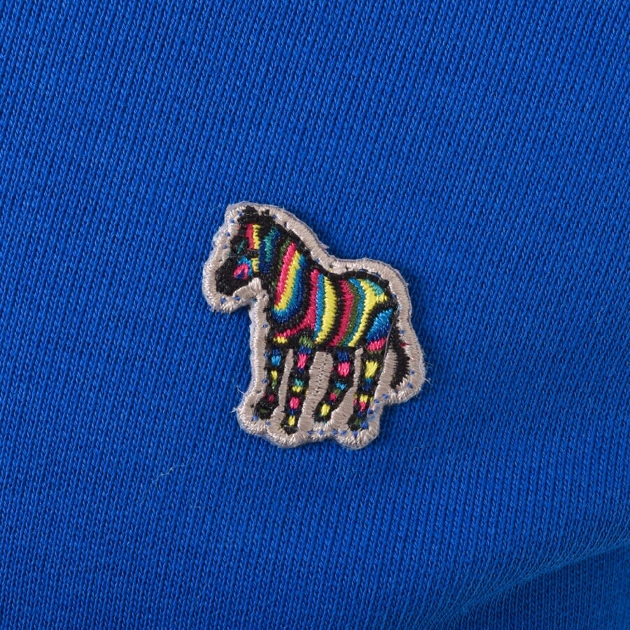 Alternative Image for ProductPS By Paul Smith Half Zip Sweatshirt Blue3