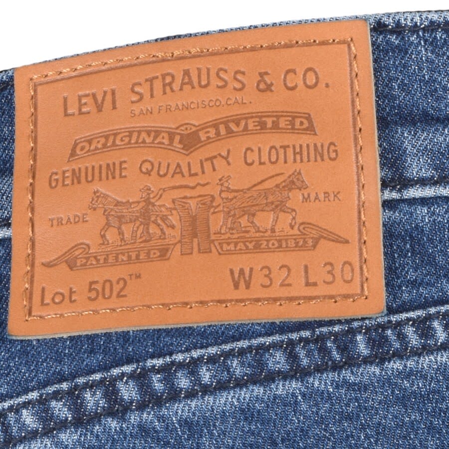 Alternative Image for ProductLevis 502 Stretch Tapered Jeans Blue3