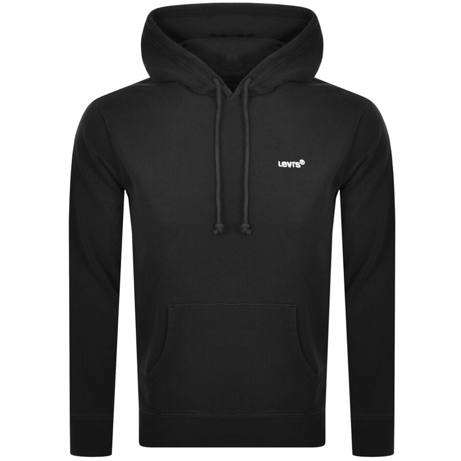 Alternative Image for ProductLevis Red Tab Logo Hoodie Black1