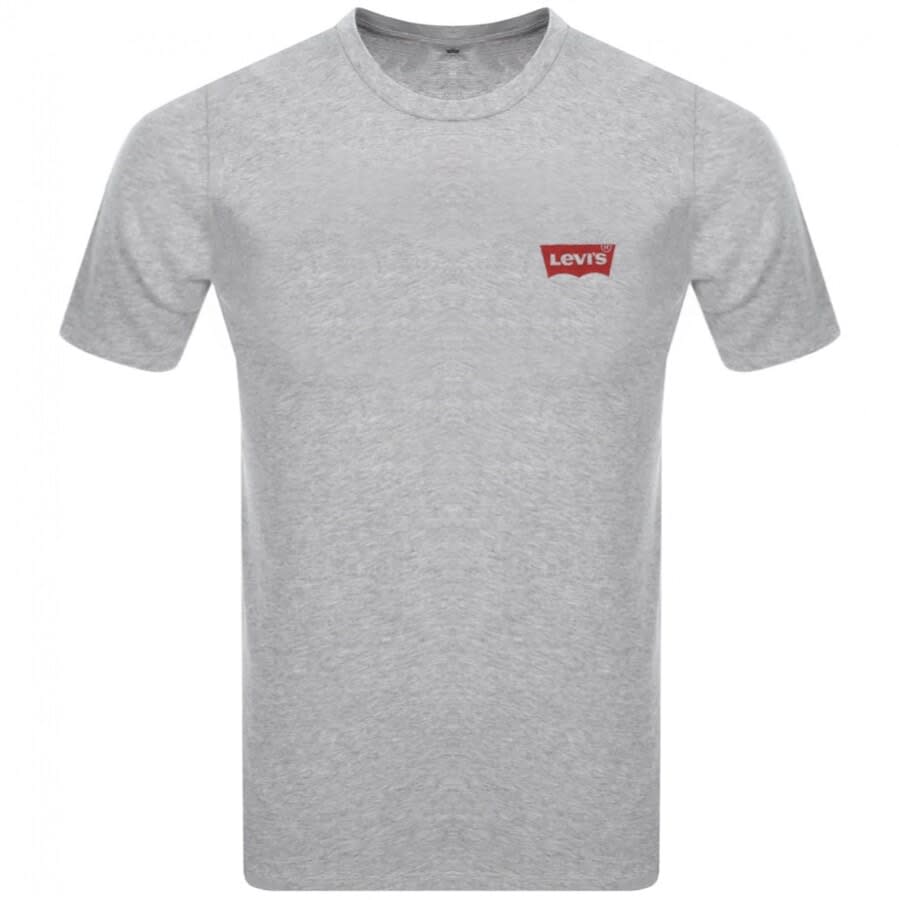 Alternative Image for ProductLevis Original Two Pack Crew Neck T Shirt White3