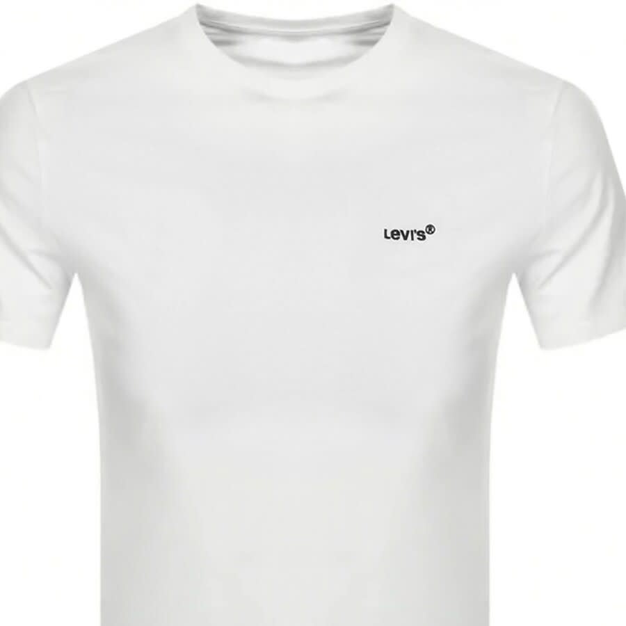 Alternative Image for ProductLevis Logo Crew Neck T Shirt White2