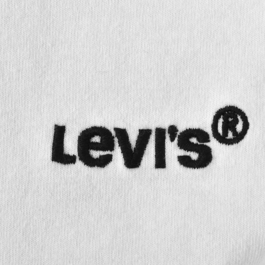 Alternative Image for ProductLevis Logo Crew Neck T Shirt White3