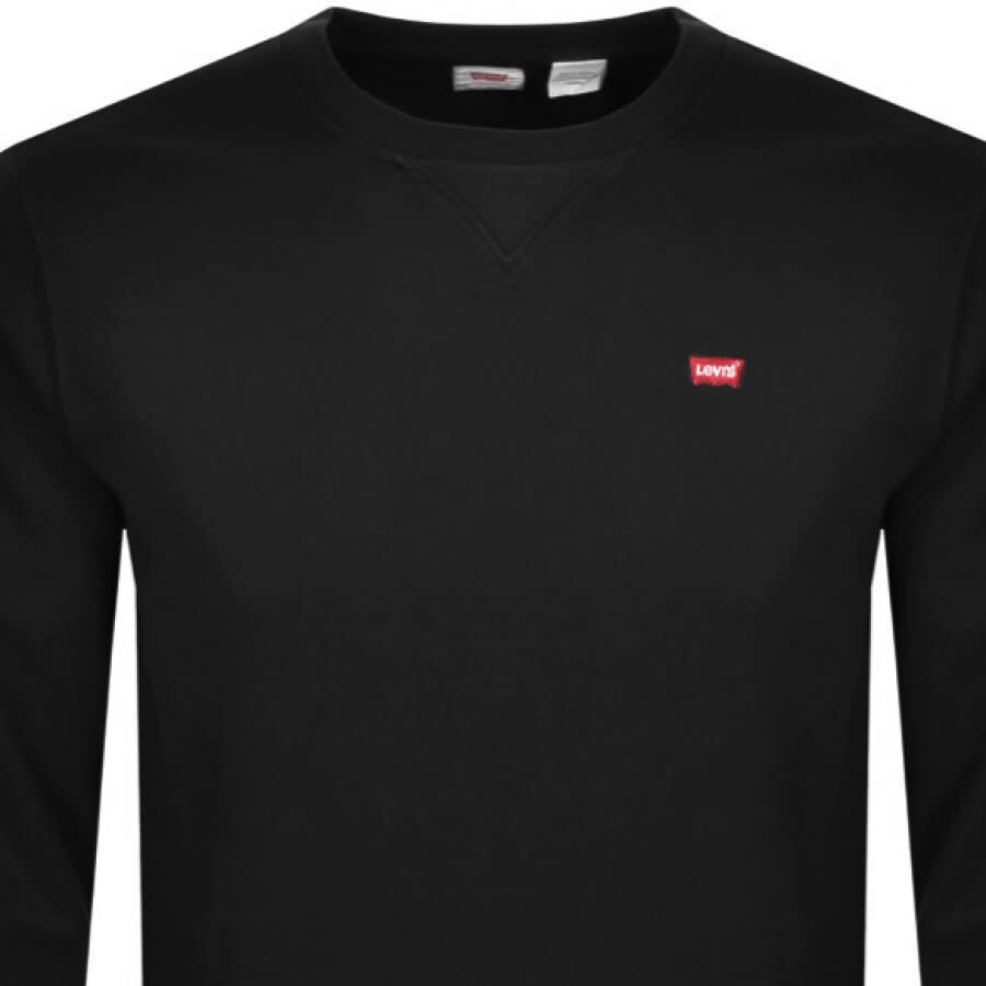 Alternative Image for ProductLevis Crew Neck Sweatshirt Black2
