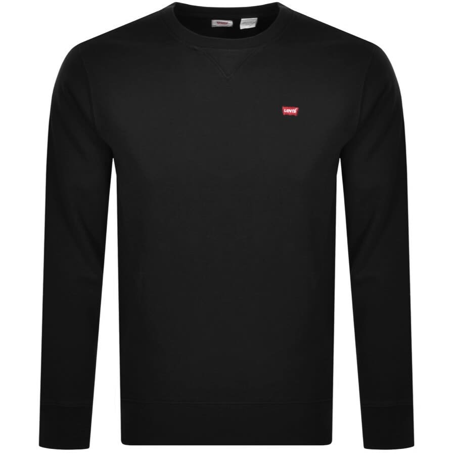 Alternative Image for ProductLevis Crew Neck Sweatshirt Black1