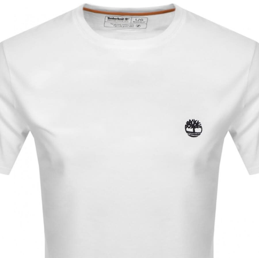 Alternative Image for ProductTimberland Dun River Logo T Shirt White2