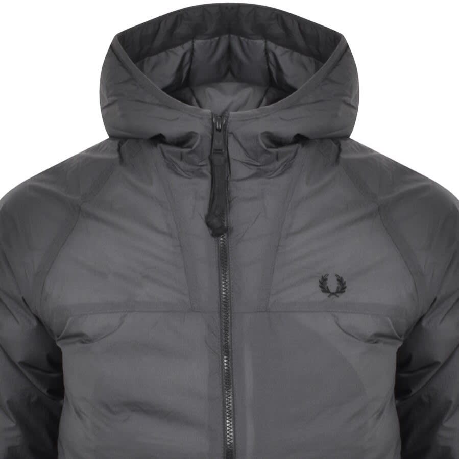Alternative Image for ProductFred Perry Full Zip Padded Jacket Grey2