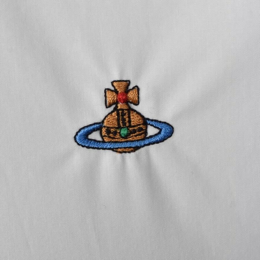 Alternative Image for ProductVivienne Westwood Slim Long Sleeved Shirt White3