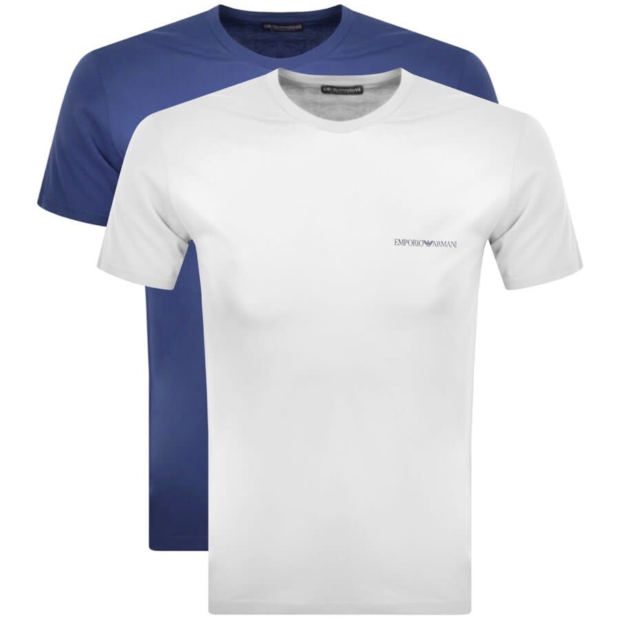 Alternative Image for ProductEmporio Armani Lounge 2 Pack T Shirts1
