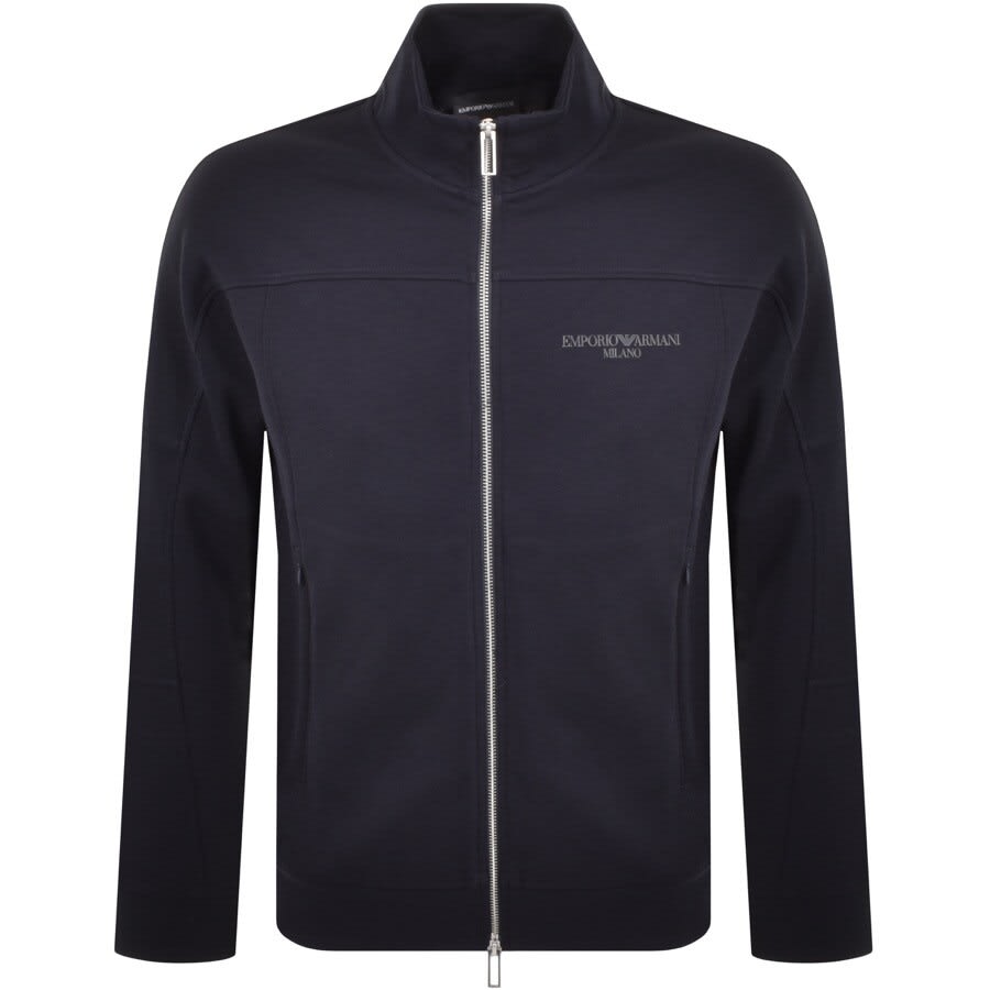 Alternative Image for ProductEmporio Armani Full Zip Sweatshirt Navy1