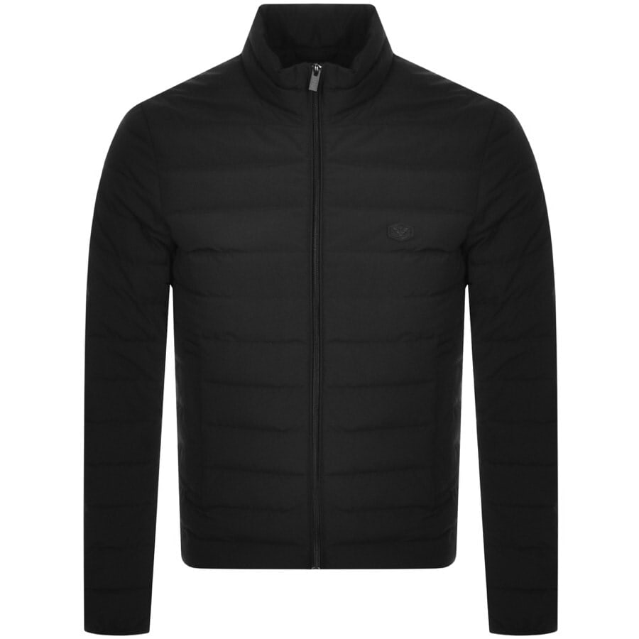 Alternative Image for ProductEmporio Armani Quilted Down Jacket Black1