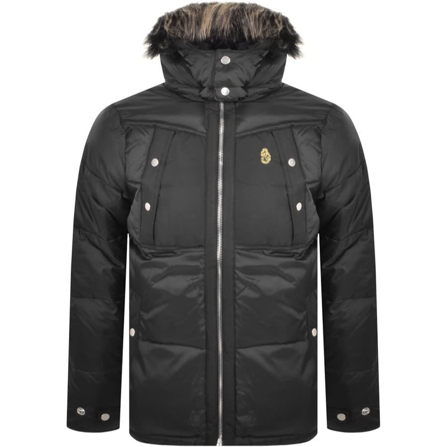 Alternative Image for ProductLuke 1977 Artic Quilted Jacket Black1