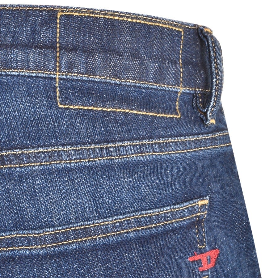 Alternative Image for ProductDiesel D Strukt Slim Fit Jeans Navy3