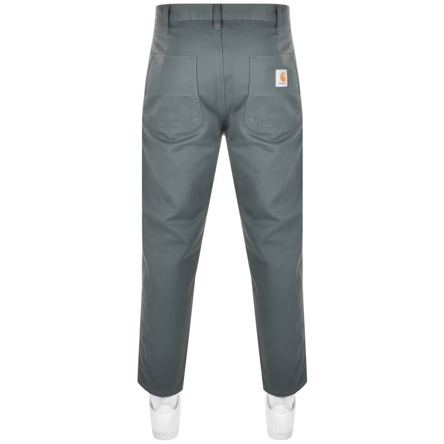 Alternative Image for ProductCarhartt WIP Regular Abbott Trousers Green2