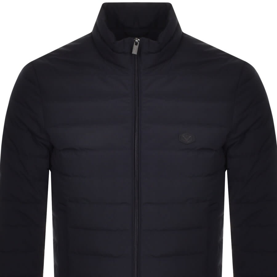 Alternative Image for ProductEmporio Armani Quilted Down Jacket Navy2