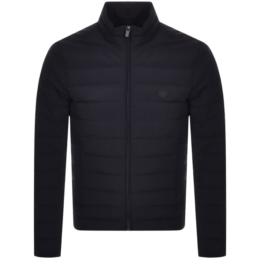 Alternative Image for ProductEmporio Armani Quilted Down Jacket Navy1