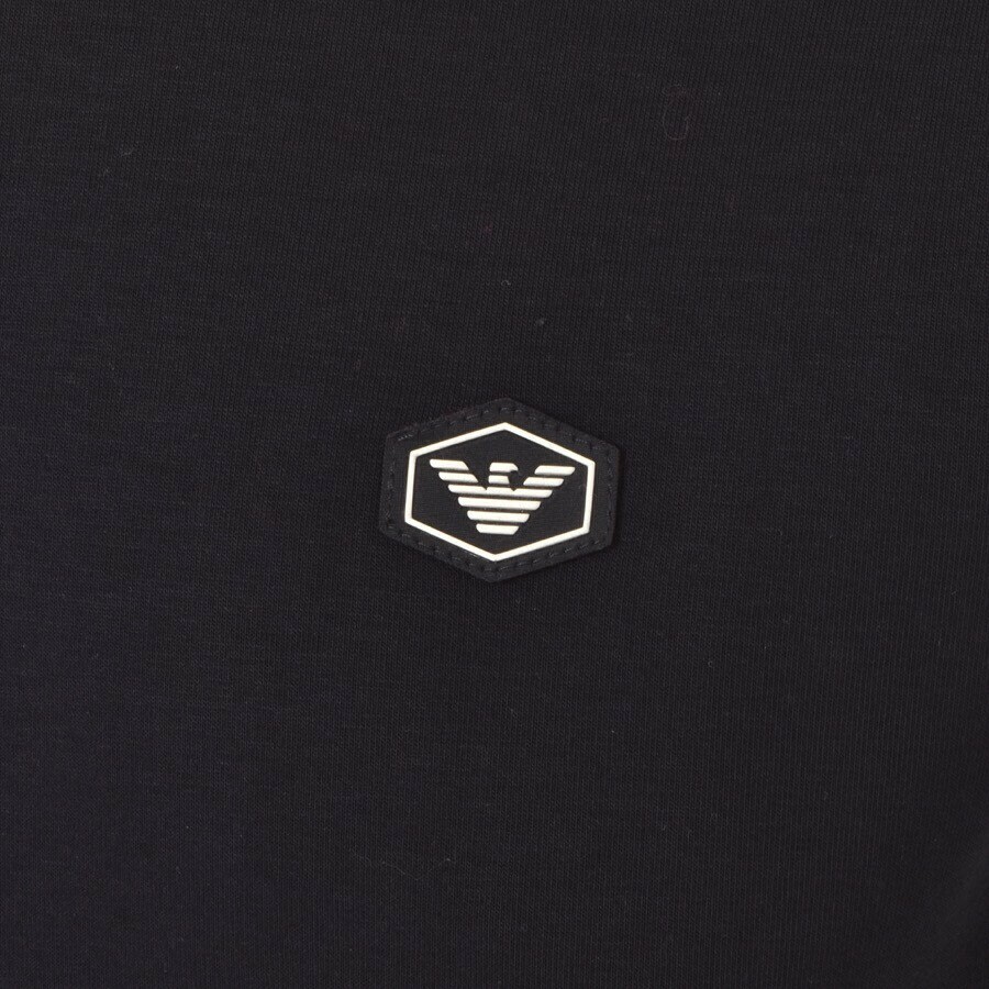 Alternative Image for ProductEmporio Armani Crew Neck Logo Sweatshirt Navy3