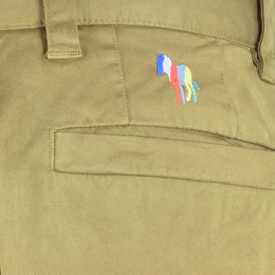 Alternative Image for ProductPS By Paul Smith Zebra Logo Chinos Khaki3