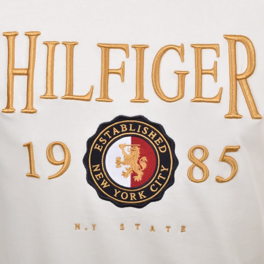 Alternative Image for ProductTommy Hilfiger Logo T Shirt White3