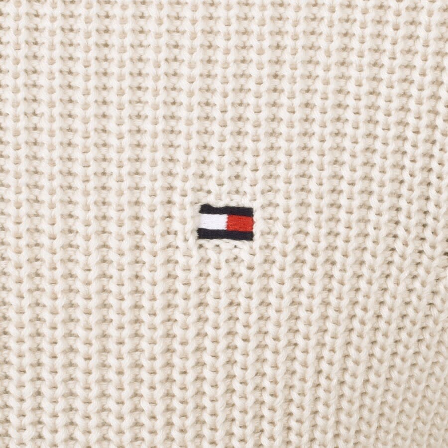 Alternative Image for ProductTommy Hilfiger Half Zip Jumper Cream3