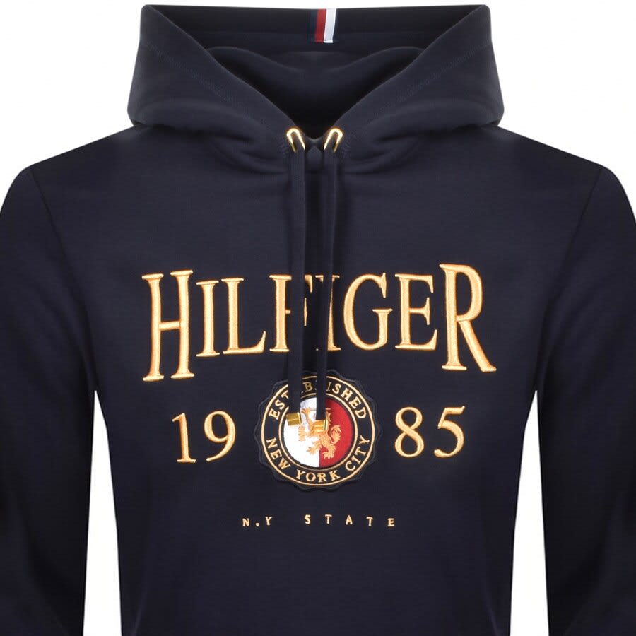 Alternative Image for ProductTommy Hilfiger Icon Logo Pullover Hoodie Navy2