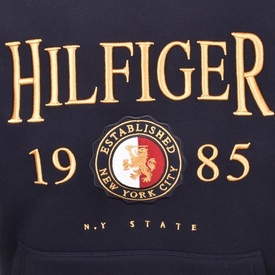 Alternative Image for ProductTommy Hilfiger Icon Logo Pullover Hoodie Navy3