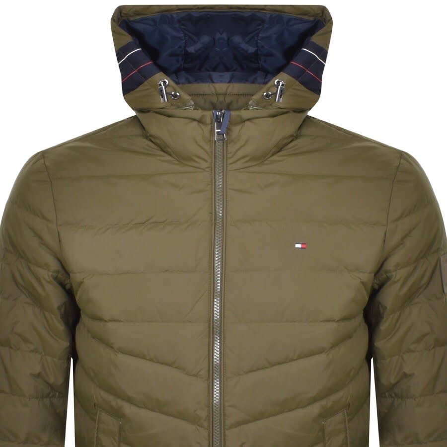Alternative Image for ProductTommy Hilfiger Tape Hooded Jacket Green2