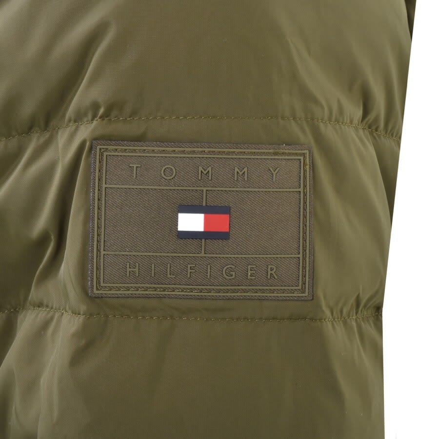Alternative Image for ProductTommy Hilfiger Tape Hooded Jacket Green3