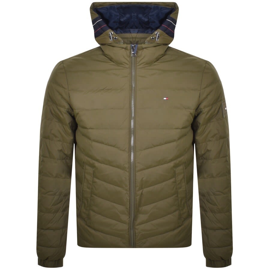 Alternative Image for ProductTommy Hilfiger Tape Hooded Jacket Green1