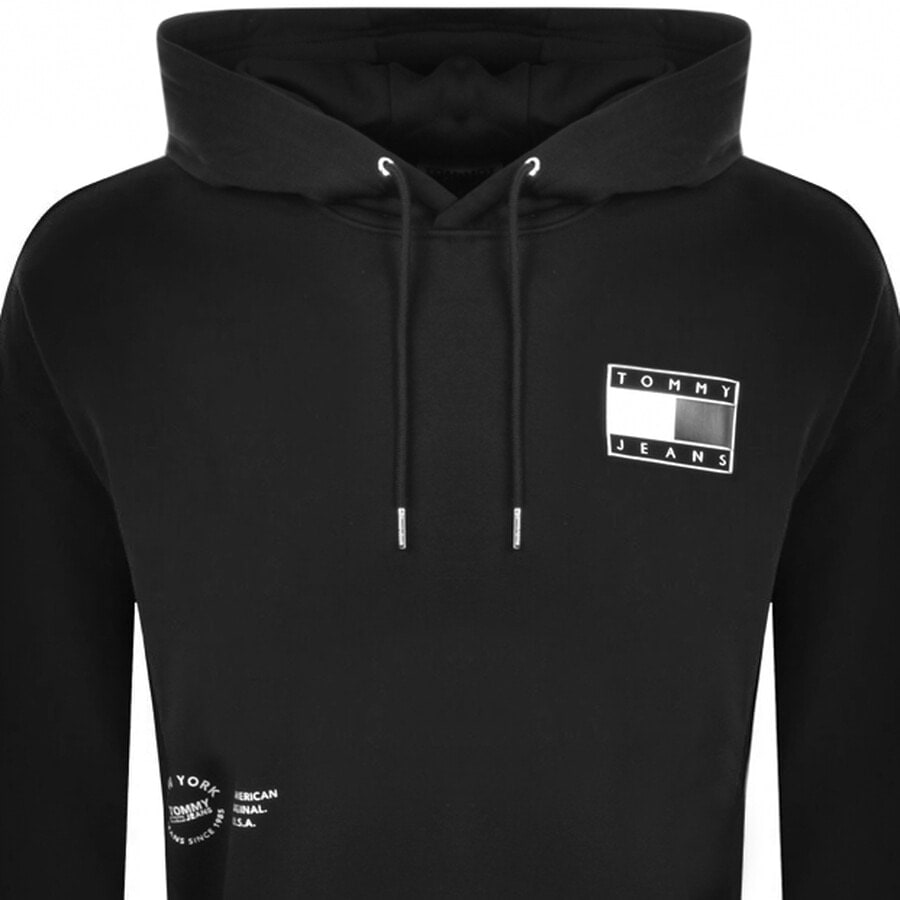 Alternative Image for ProductTommy Jeans Metallic Hoodie Black2