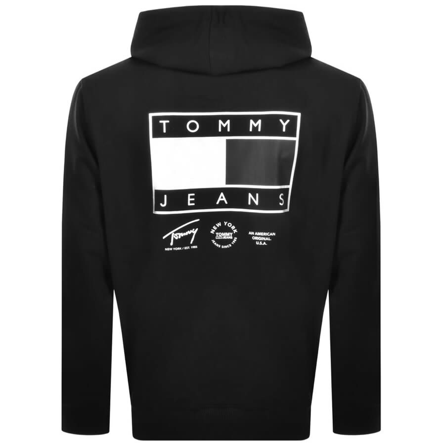 Alternative Image for ProductTommy Jeans Metallic Hoodie Black3