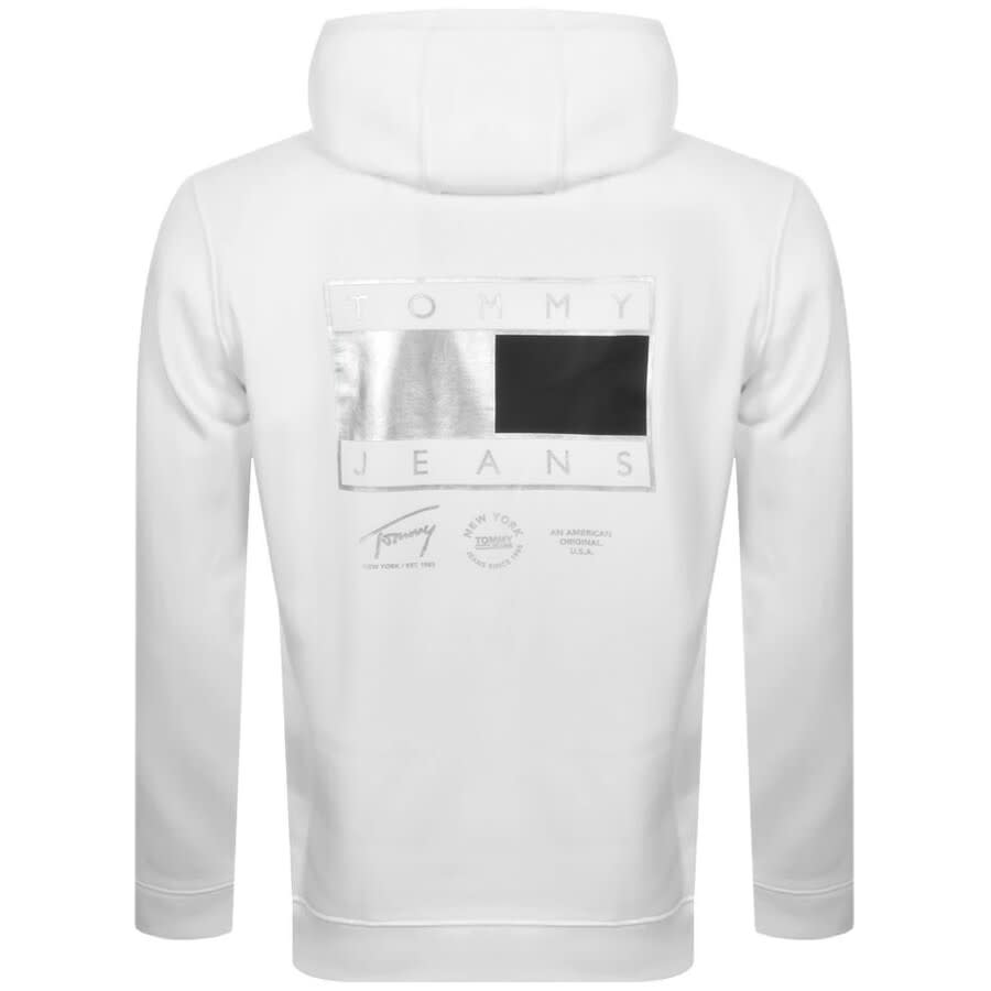 Alternative Image for ProductTommy Jeans Metallic Hoodie White3